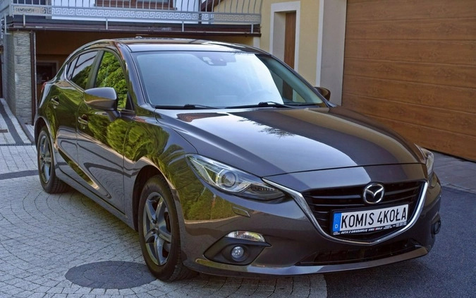 Mazda 3 cena 48900 przebieg: 147000, rok produkcji 2014 z Dęblin małe 254
